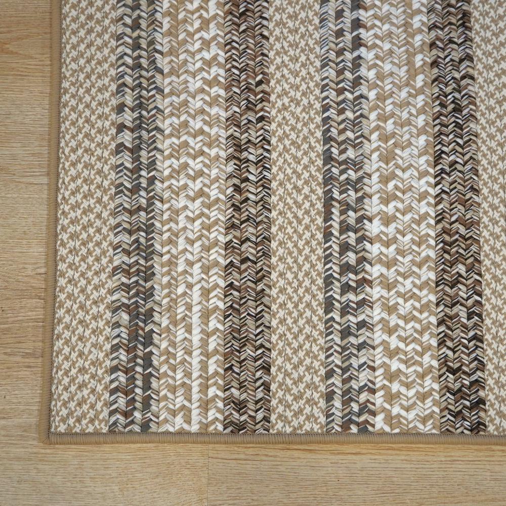 Barrett Stripe Square - Natural High 4x4 Rug. Picture 20
