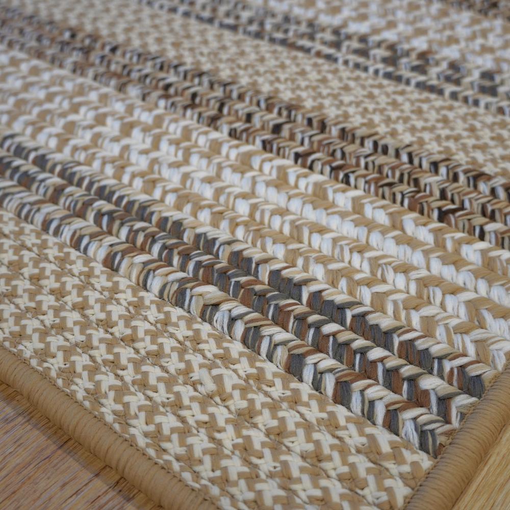 Barrett Stripe Square - Natural High 4x4 Rug. Picture 21