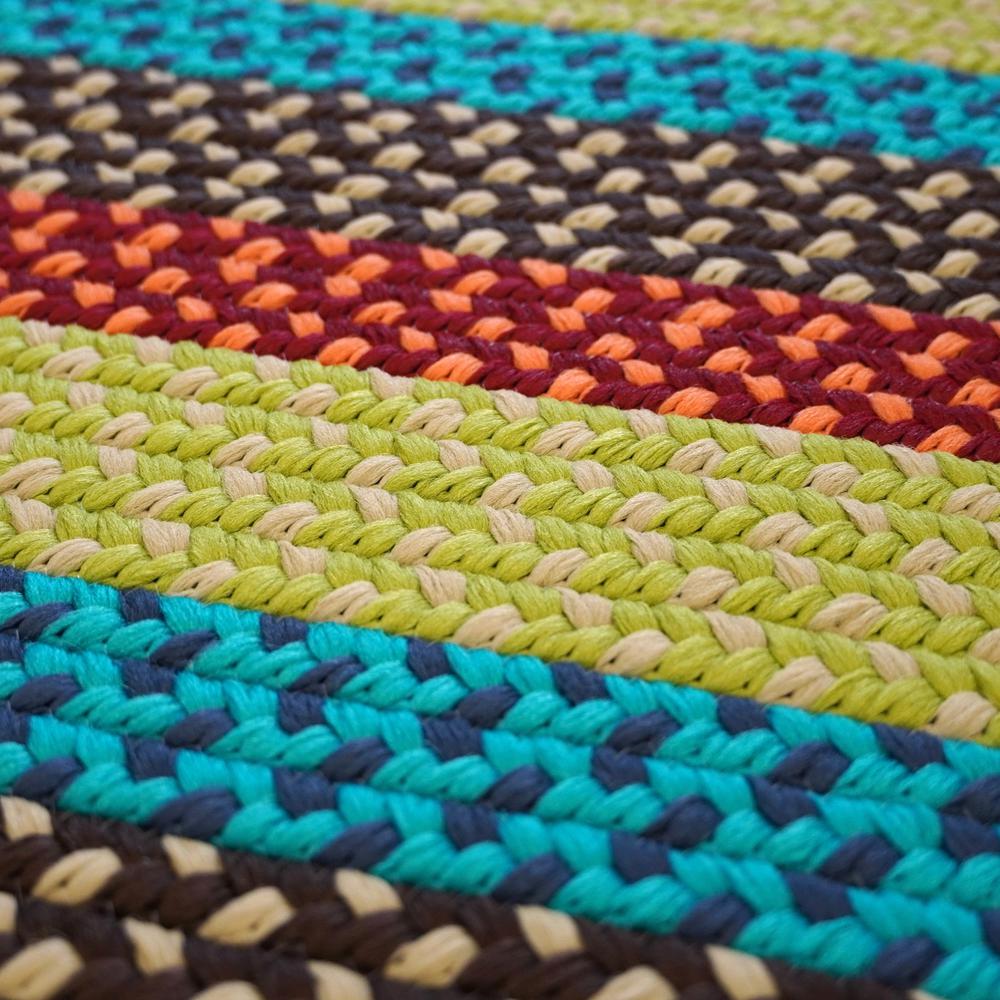 Winnie Multi Stripe Square - Harborside Mix 10x10 Rug. Picture 12