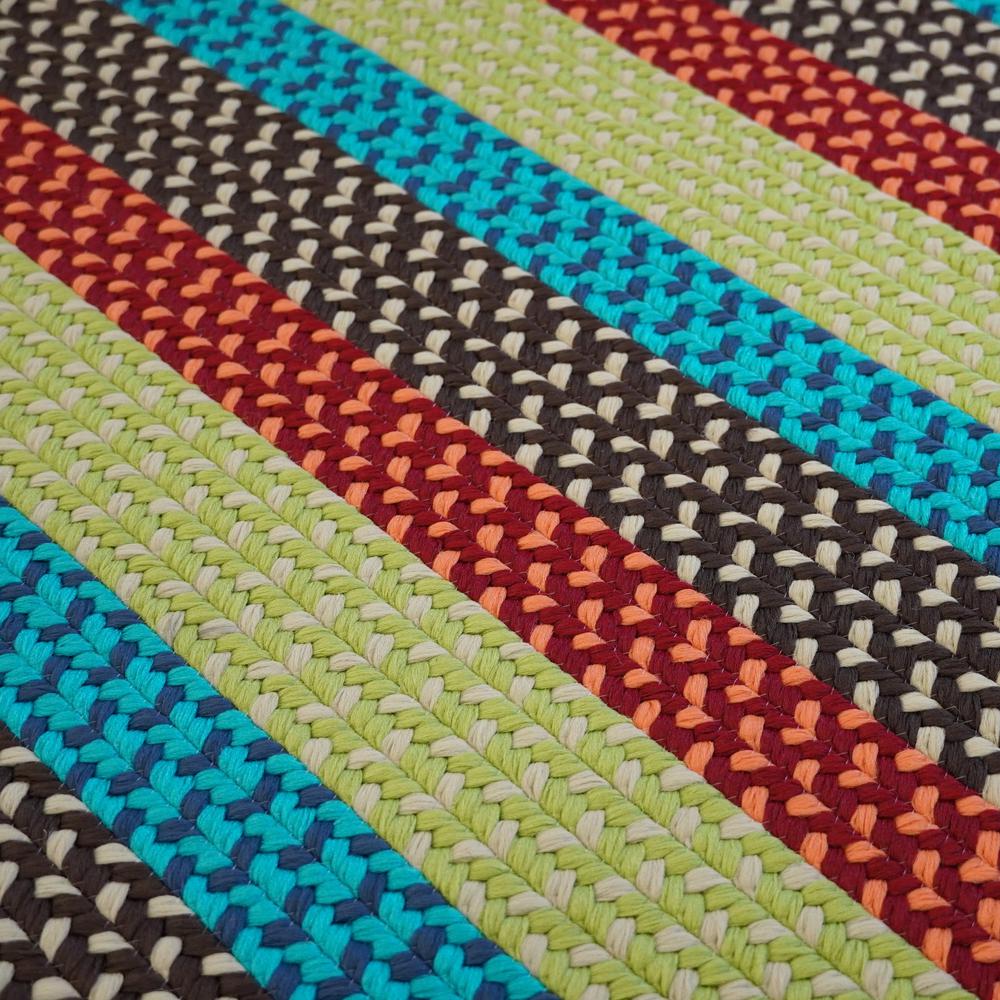 Winnie Multi Stripe Square - Harborside Mix 10x10 Rug. Picture 13