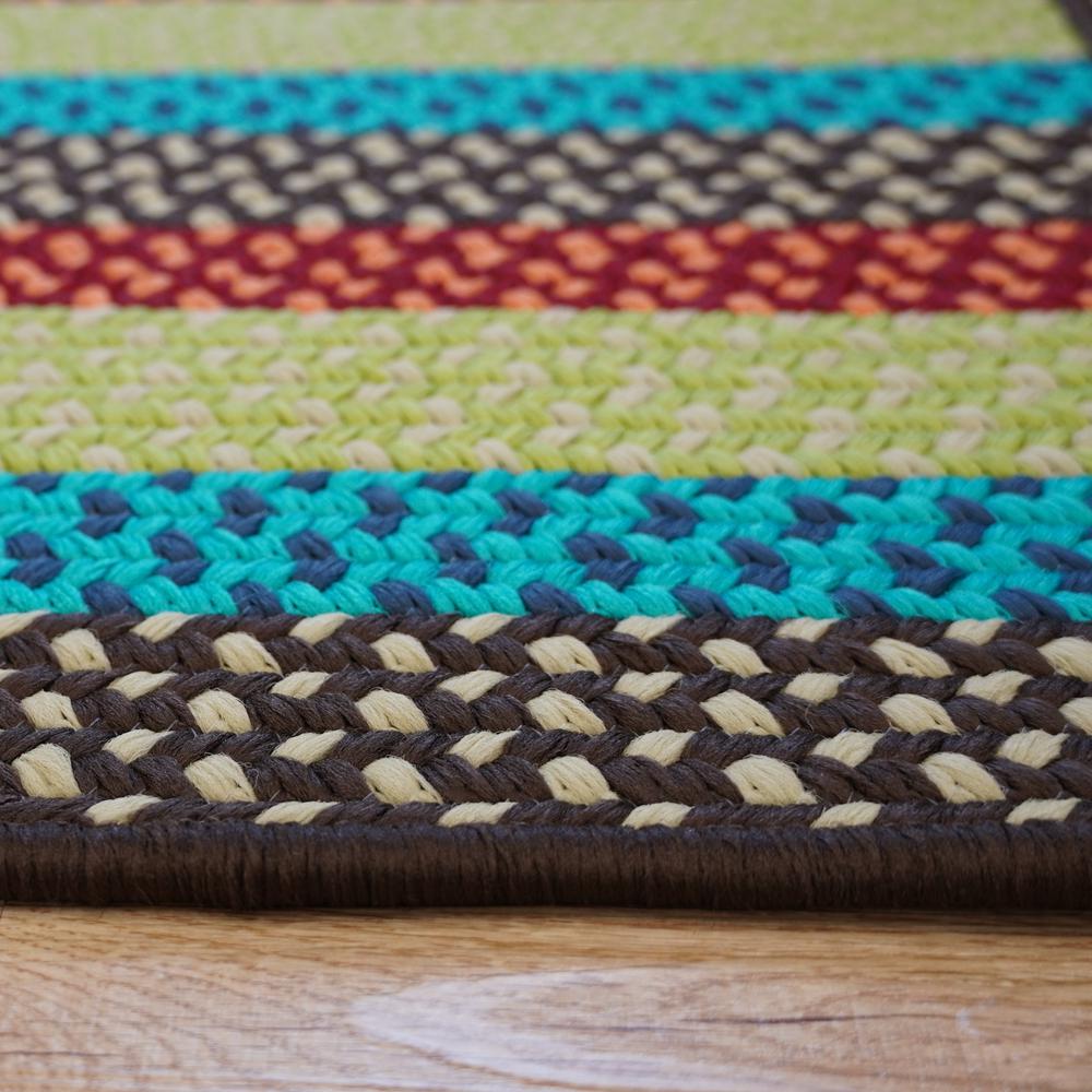 Winnie Multi Stripe Square - Harborside Mix 10x10 Rug. Picture 14