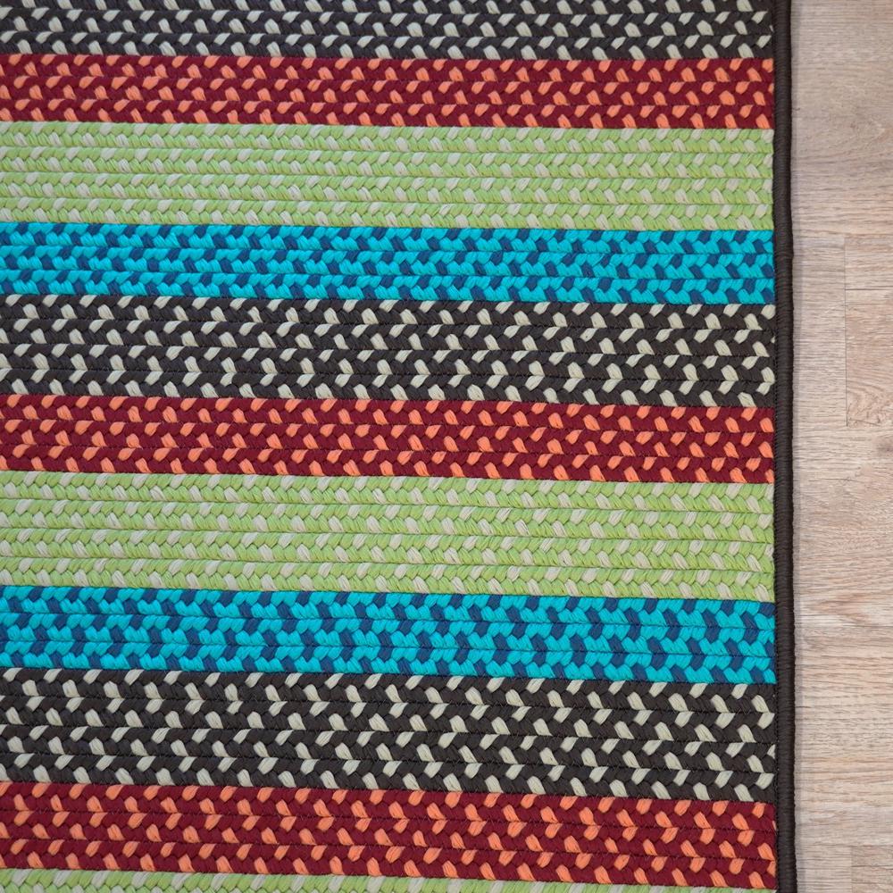 Winnie Multi Stripe Square - Harborside Mix 10x10 Rug. Picture 15