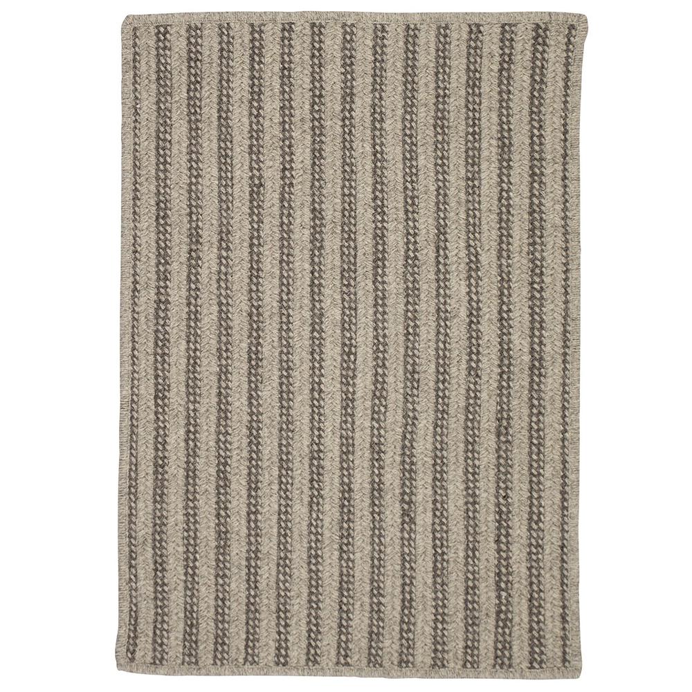 Woodland Vertical Stripe - Dark Gray 3'x5'. Picture 1