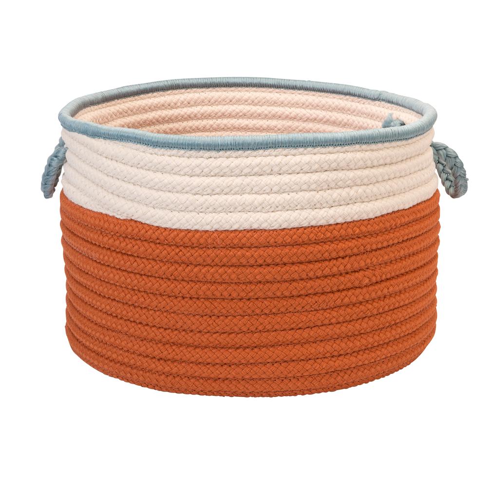 In The Band Storage Bins - Orange/Light Blue 14"x10". Picture 2