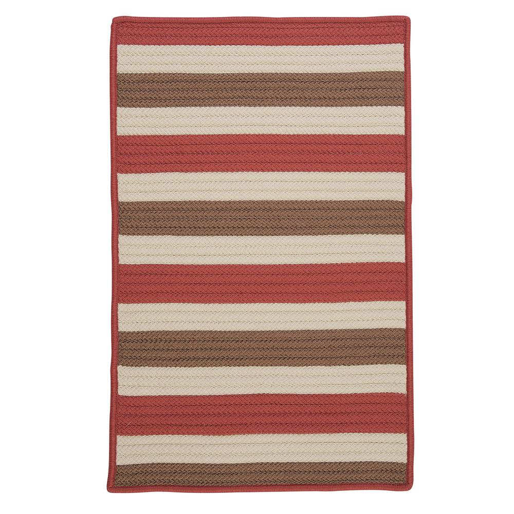 Stripe It- Terracotta 2'x3'. Picture 1