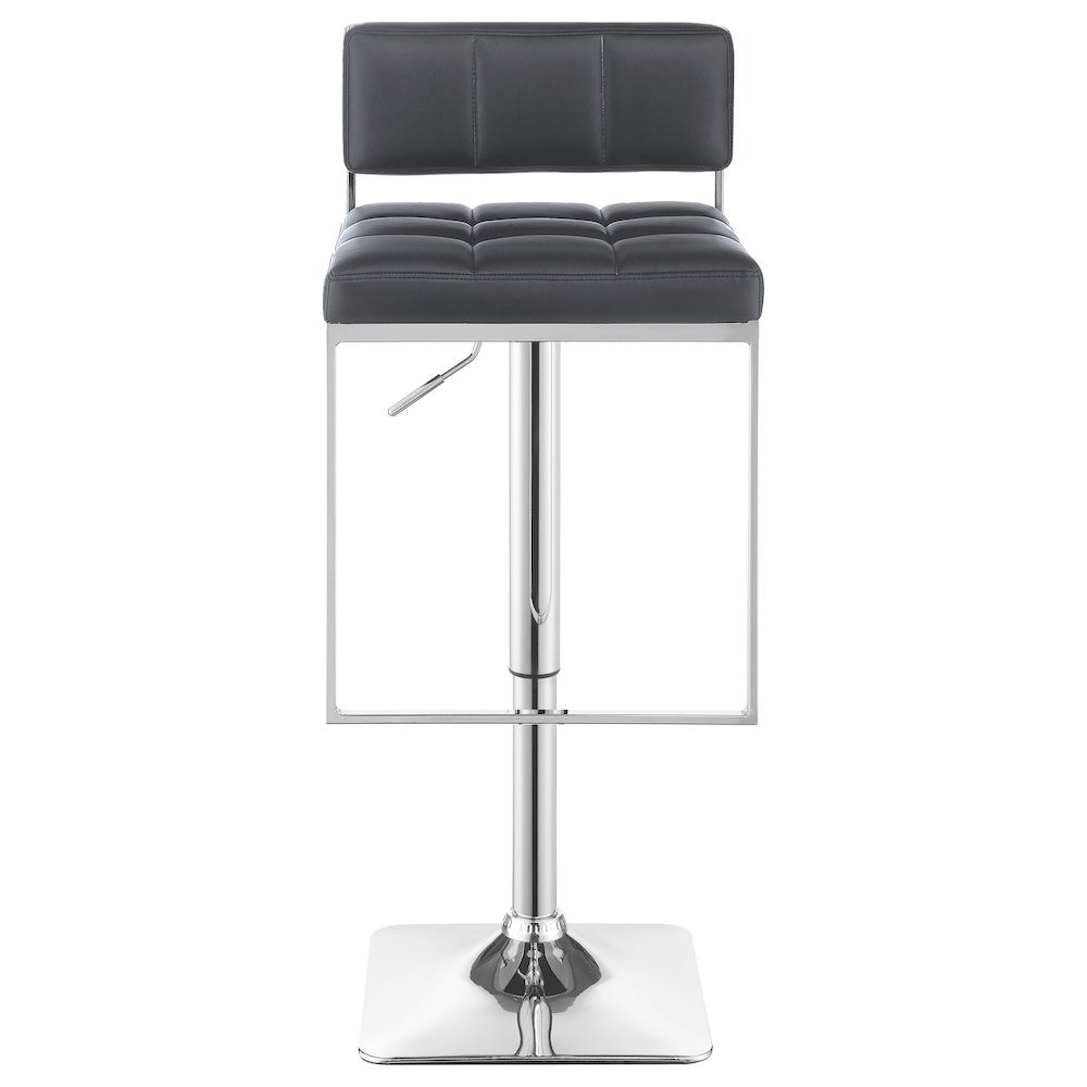 Chrome Adjustable Bar Stool. Picture 5