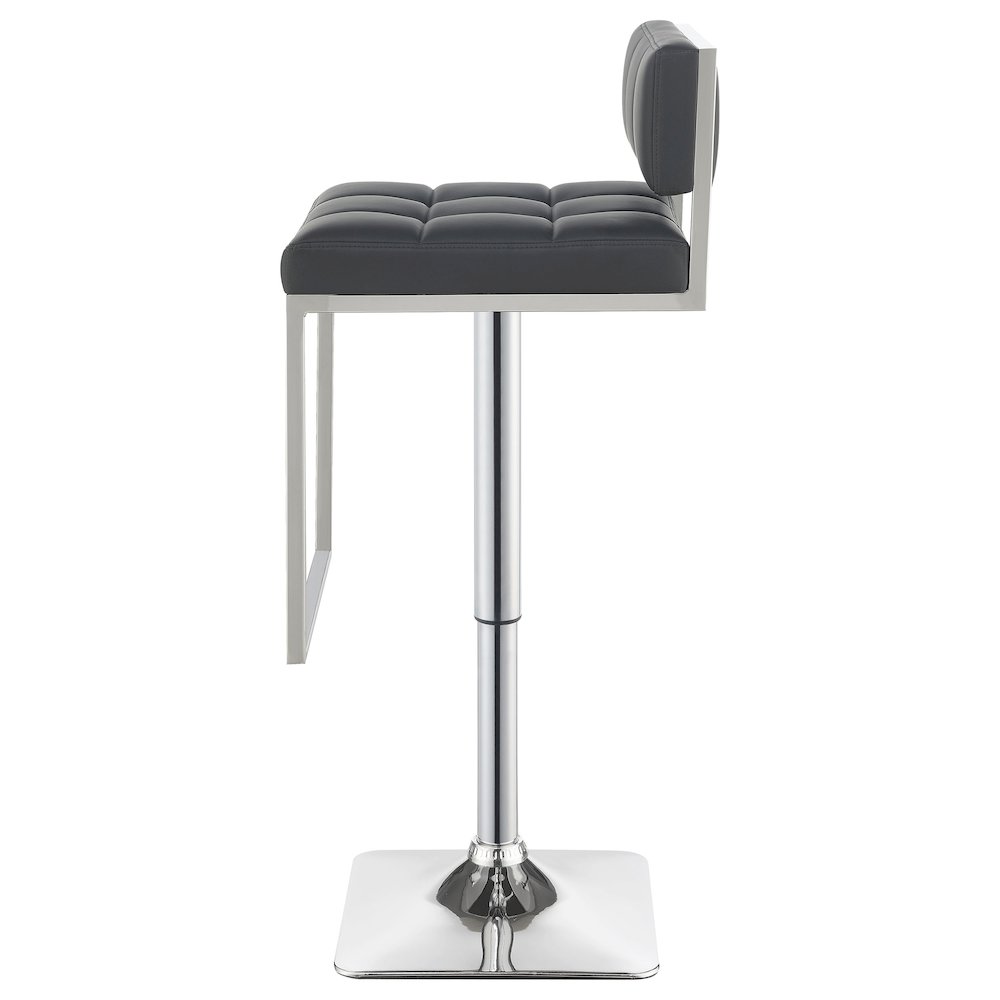 Chrome Adjustable Bar Stool. Picture 7