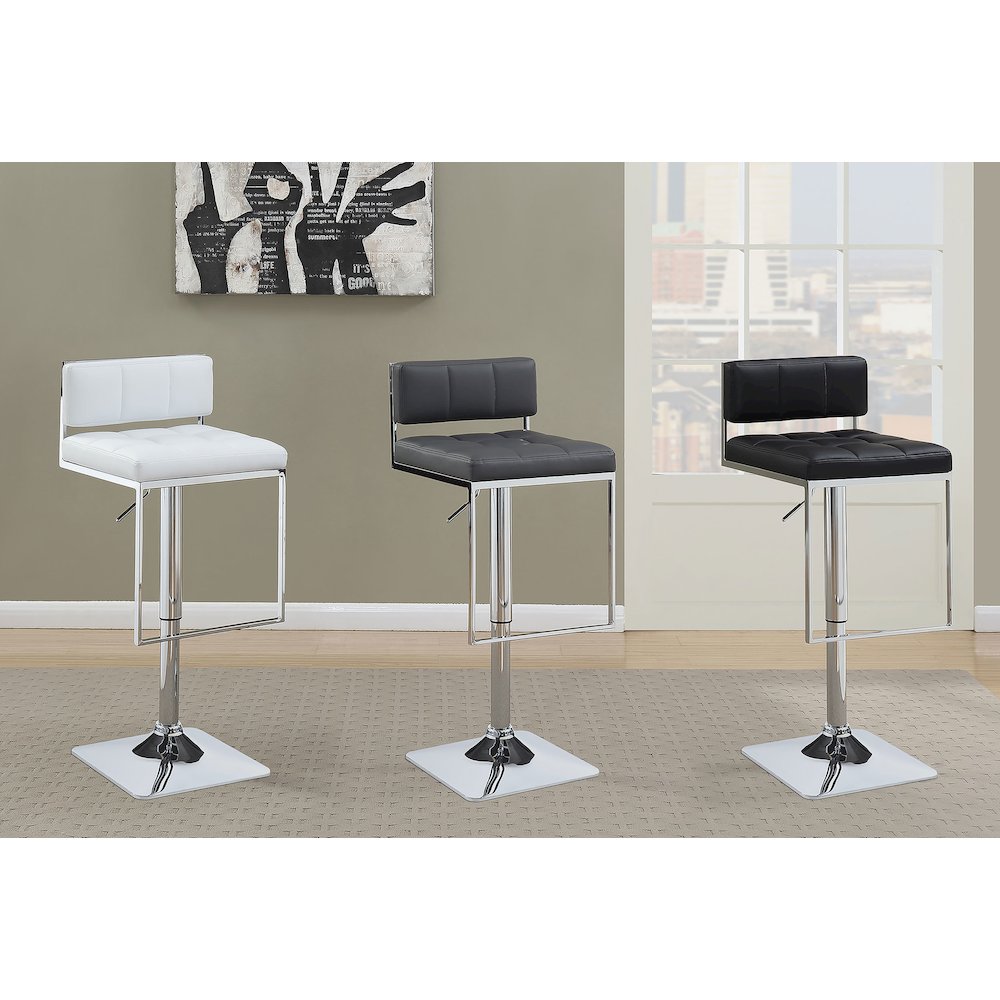 Chrome Adjustable Bar Stool. Picture 12