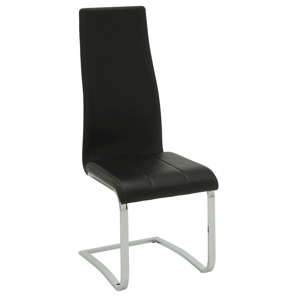 Upholstered High Back Side Chairs (Set of 4). Picture 3