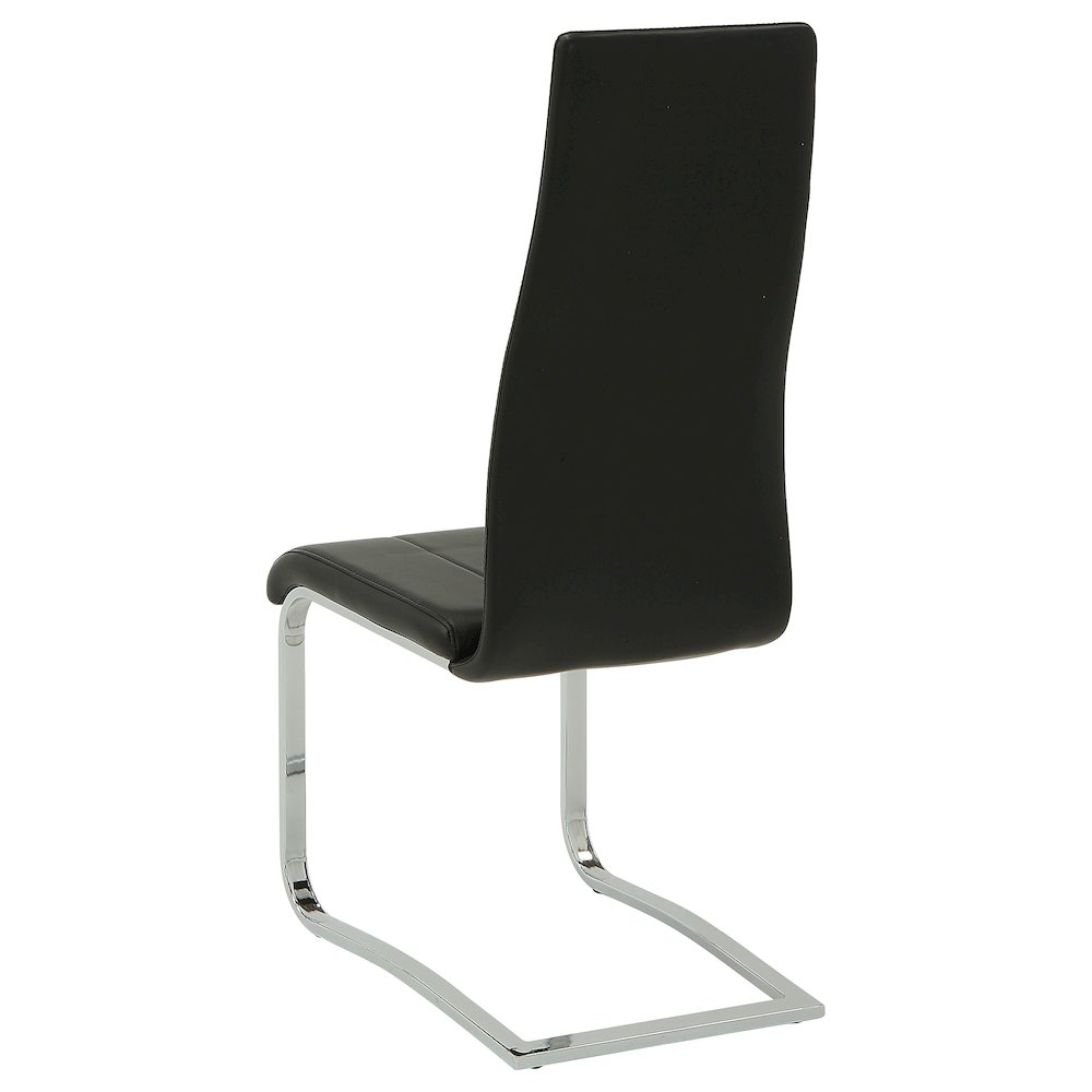Upholstered High Back Side Chairs (Set of 4). Picture 4