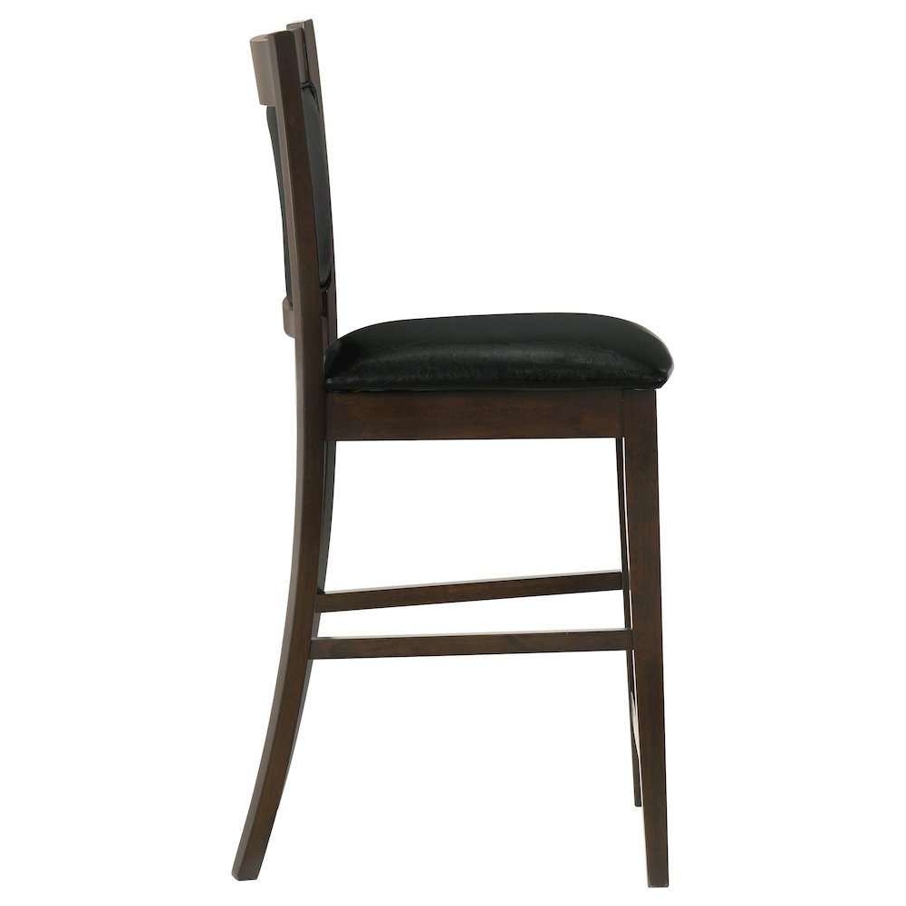 Casual Espresso Counter Height Stools (Set of 2). Picture 9