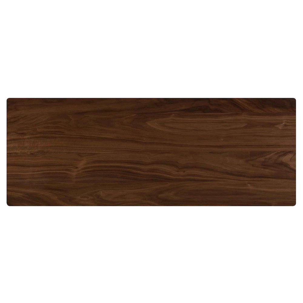 Mid-century Modern Natural Walnut Bar Table. Picture 3