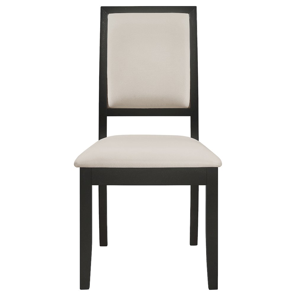 Transitional Two-tone Side Chairs (Set of 2). Picture 4