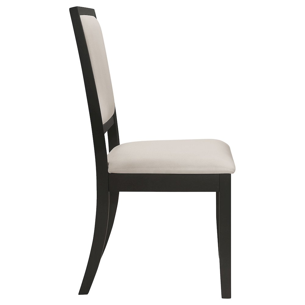 Transitional Two-tone Side Chairs (Set of 2). Picture 9