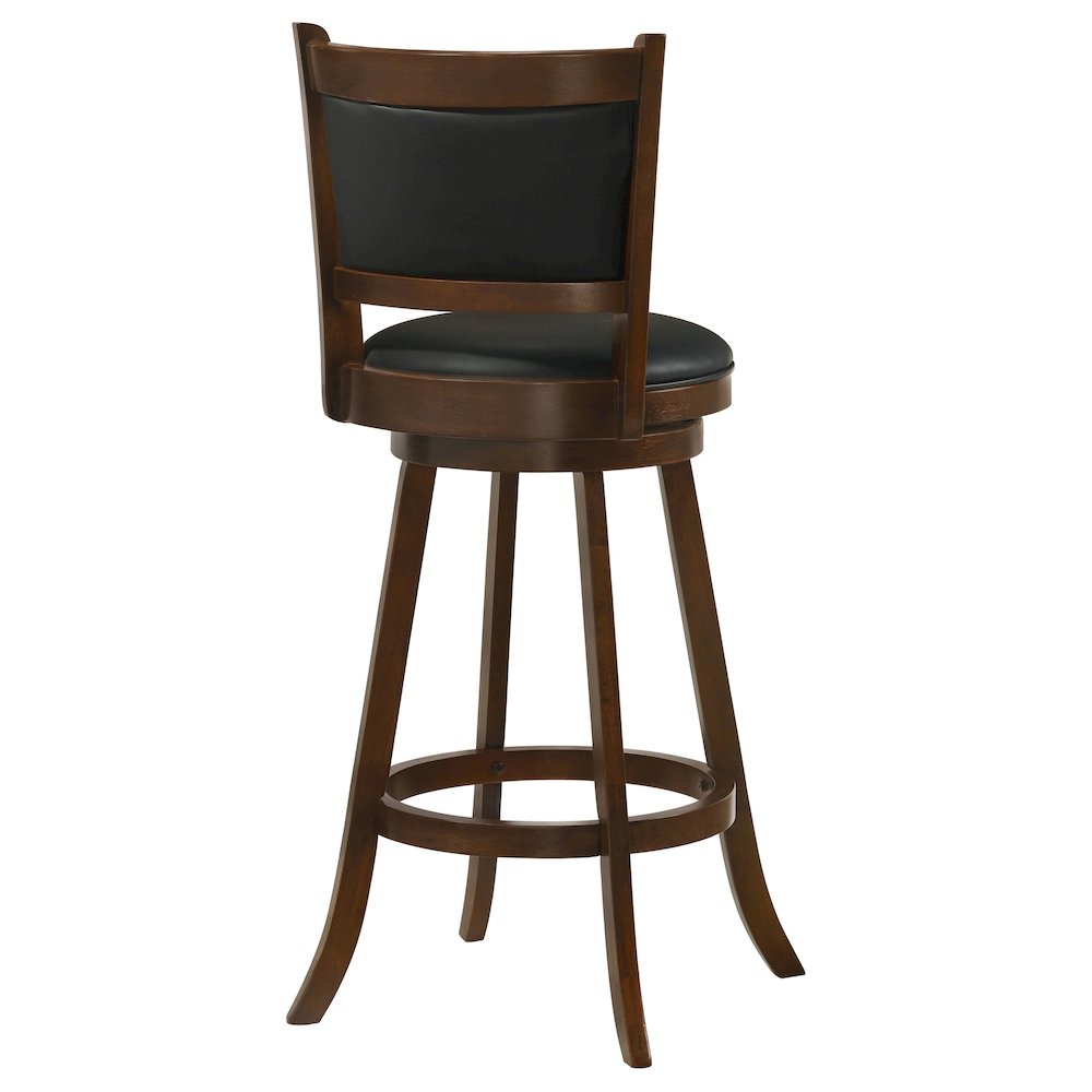 Transitional Chestnut Wooden Swivel Stools (Set of 2). Picture 8