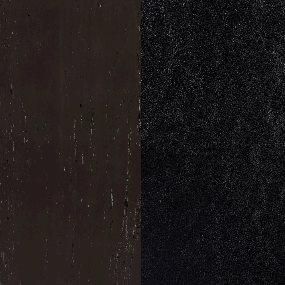 Transitional Faux Leather Dining Chairs (Set of 2). Picture 13