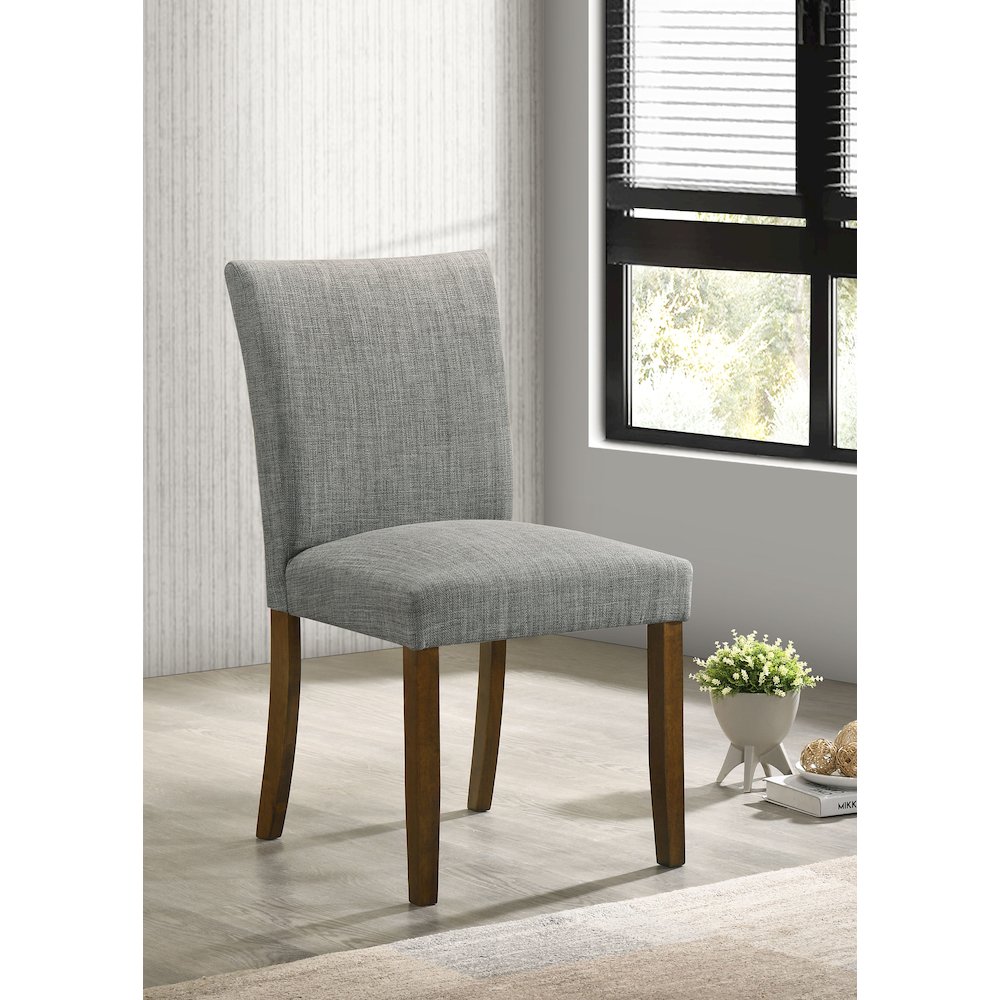 Conifer Grey Upholstered Dining Side Chair (Set of 2). Picture 14