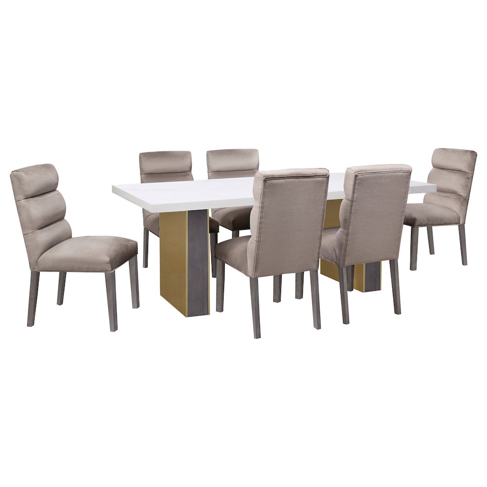Upholstered Dining Side Chair (Set of 2). Picture 16