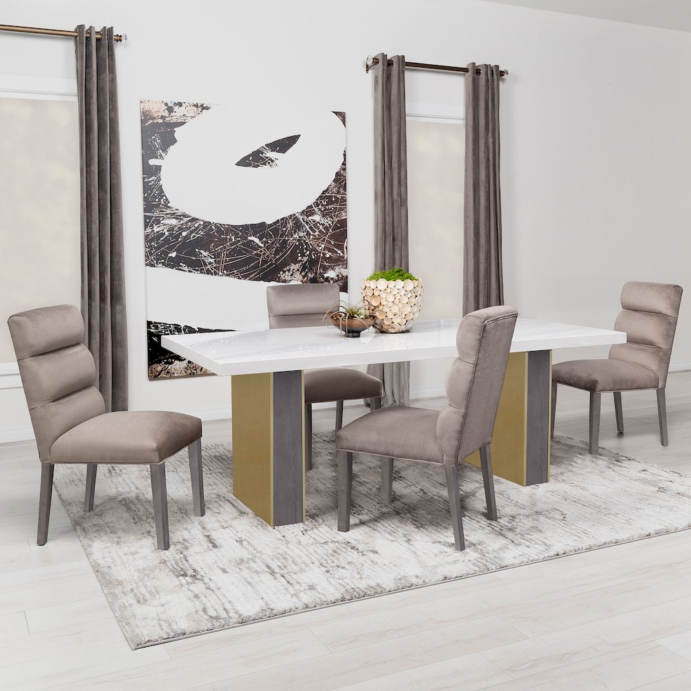 Upholstered Dining Side Chair (Set of 2). Picture 19