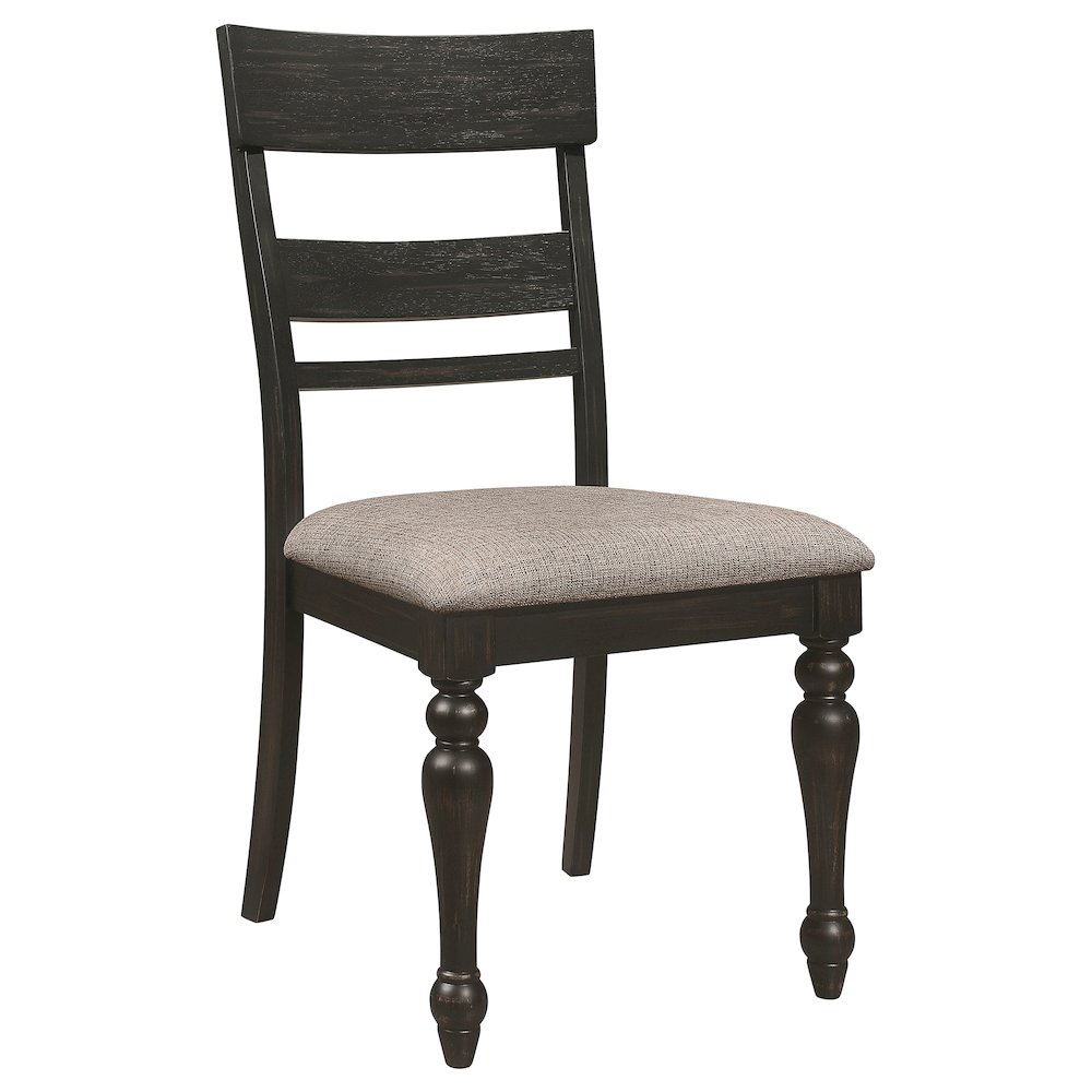 Charcoal Sandthrough Dining Side Chair (Set of 2). Picture 3