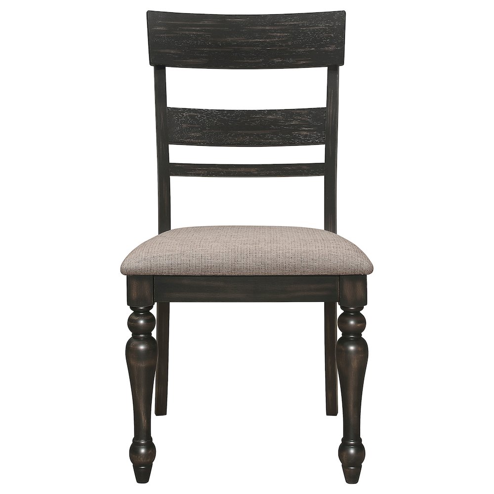 Charcoal Sandthrough Dining Side Chair (Set of 2). Picture 4