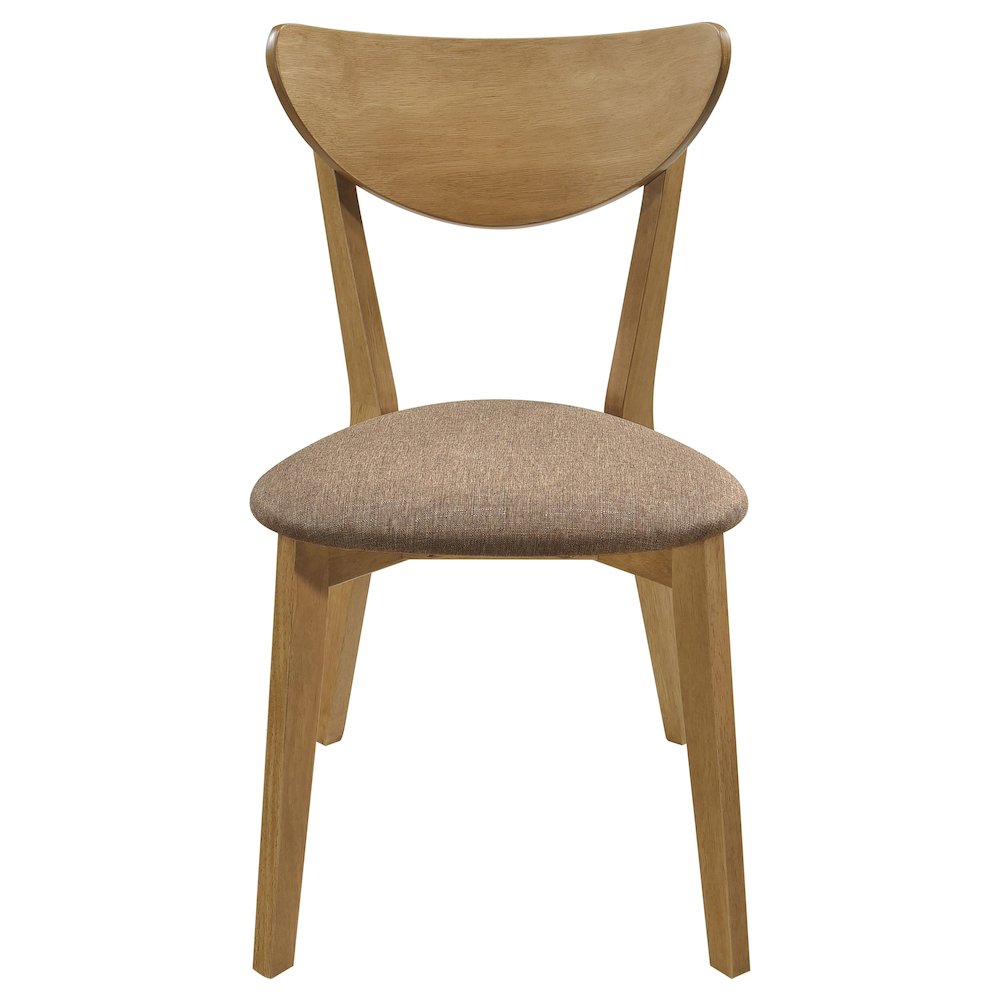 Light Walnut Dining Side Chair (Set of 2). Picture 4