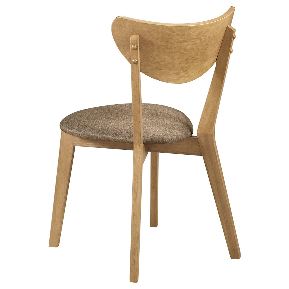 Light Walnut Dining Side Chair (Set of 2). Picture 7