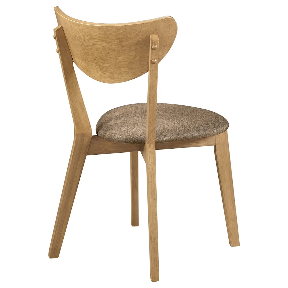 Light Walnut Dining Side Chair (Set of 2). Picture 8