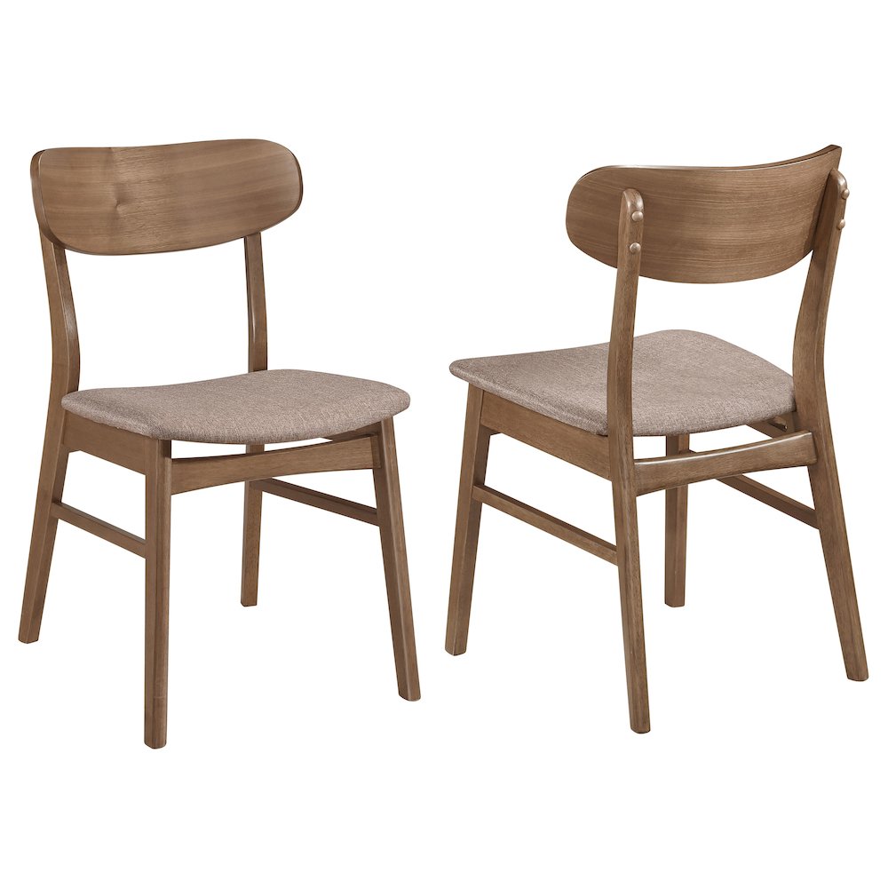Walnut Dining Side Chair (Set of 2). Picture 1