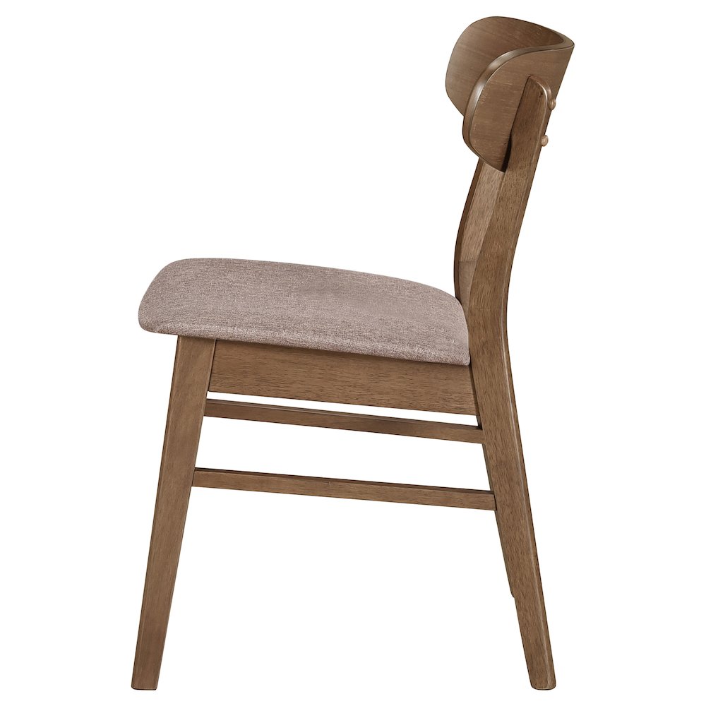 Walnut Dining Side Chair (Set of 2). Picture 6