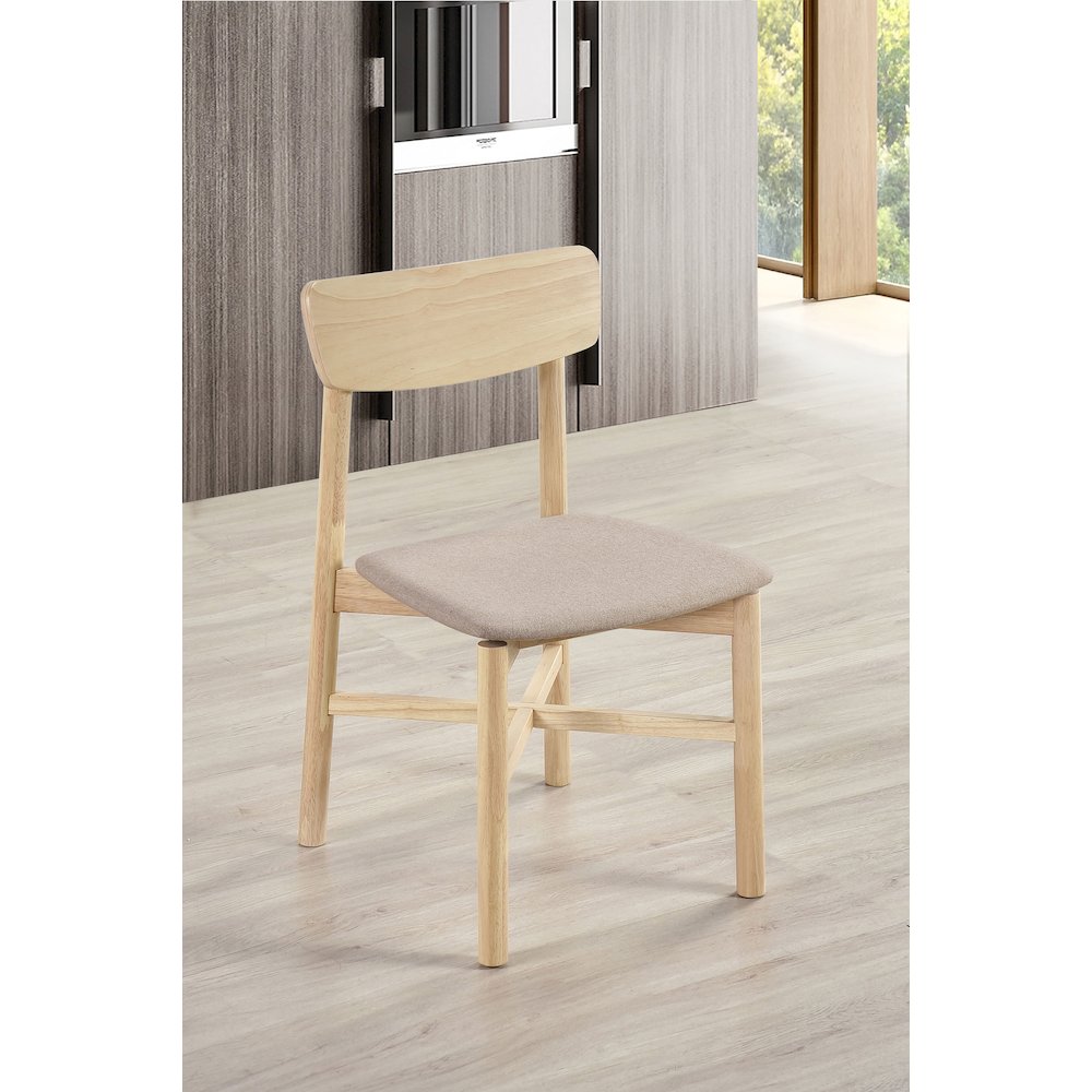 Svenstra White Washed Dining Side Chair (Set of 2). Picture 14
