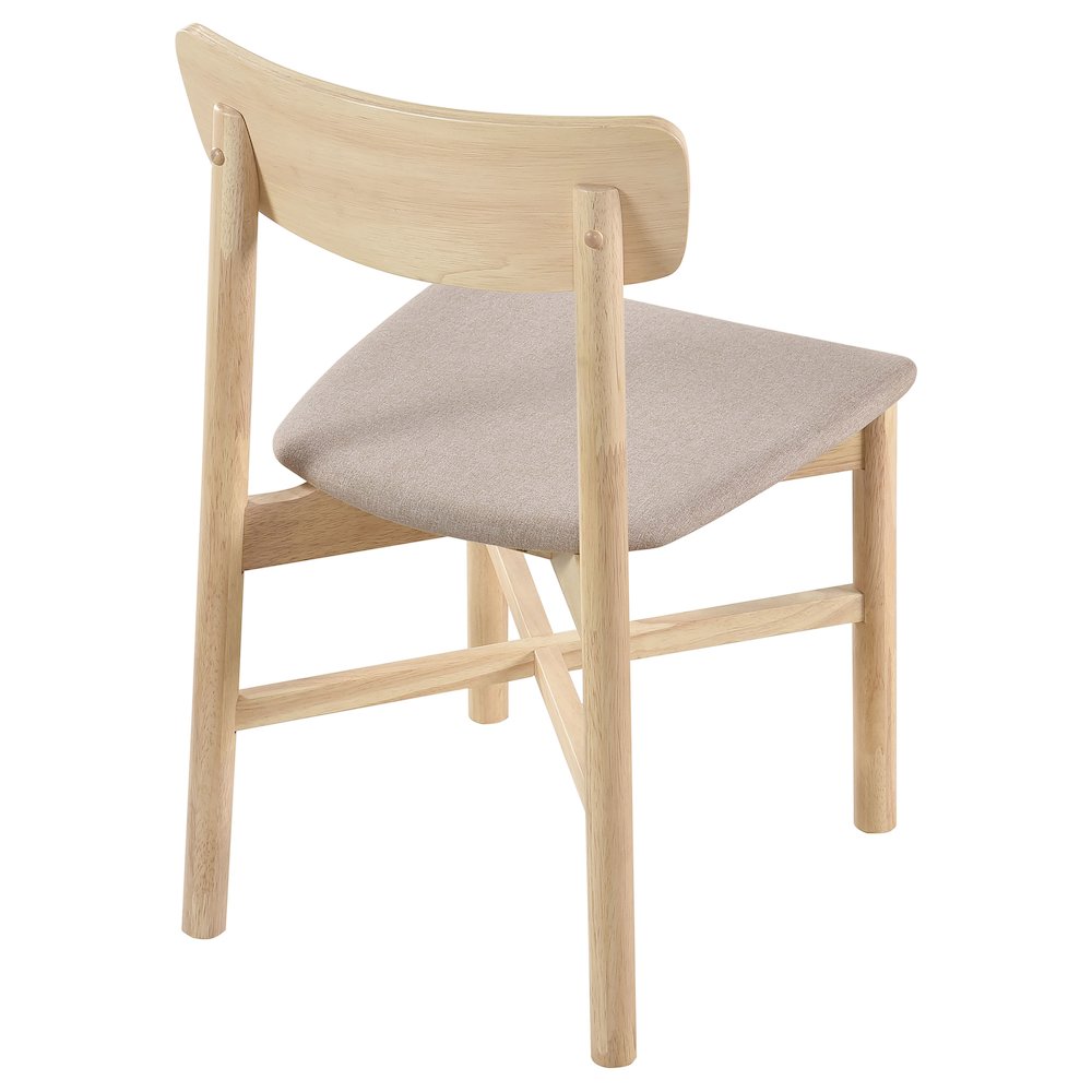 Svenstra White Washed Dining Side Chair (Set of 2). Picture 7