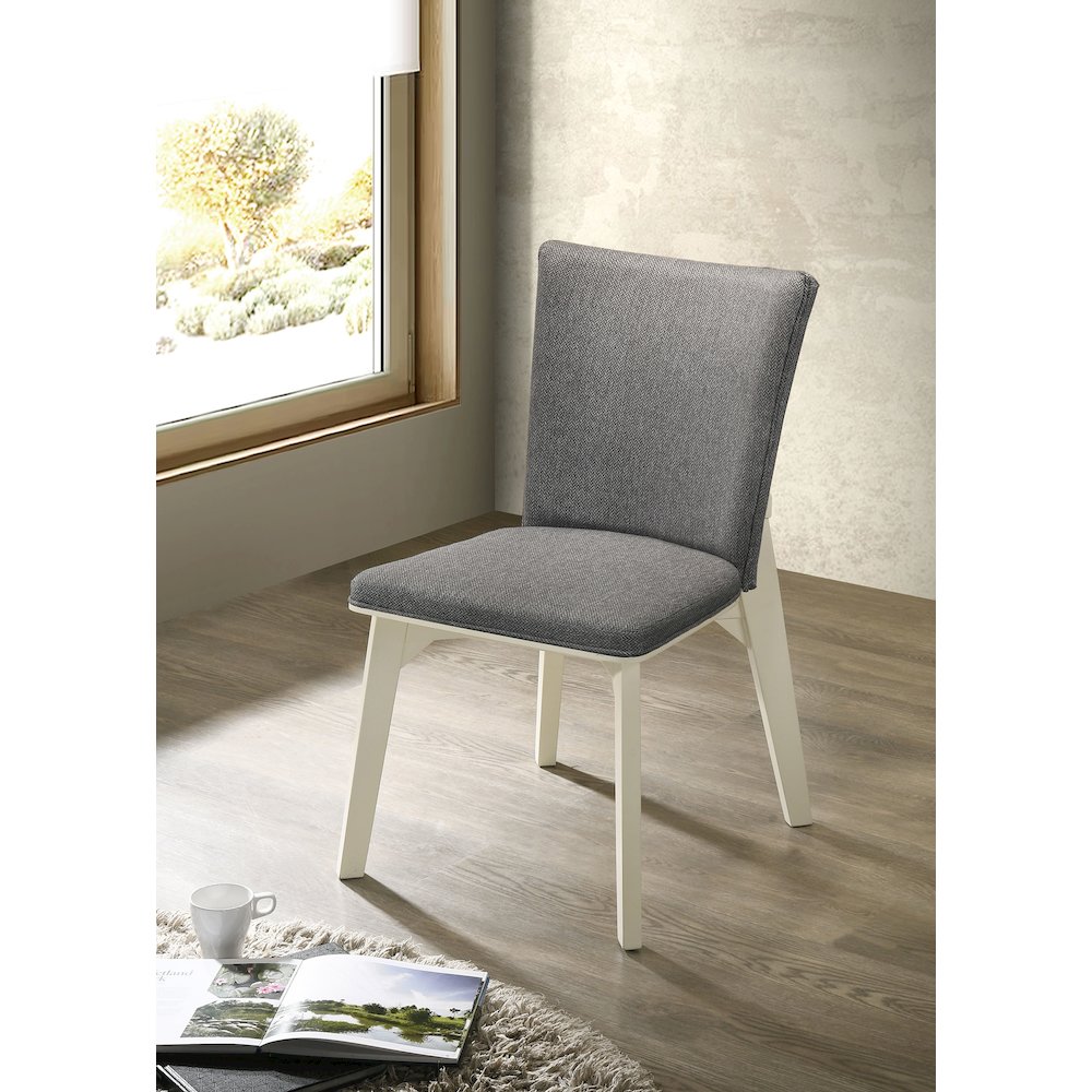 Jean Grey Upholstered Dining Side Chair (Set of 2). Picture 14