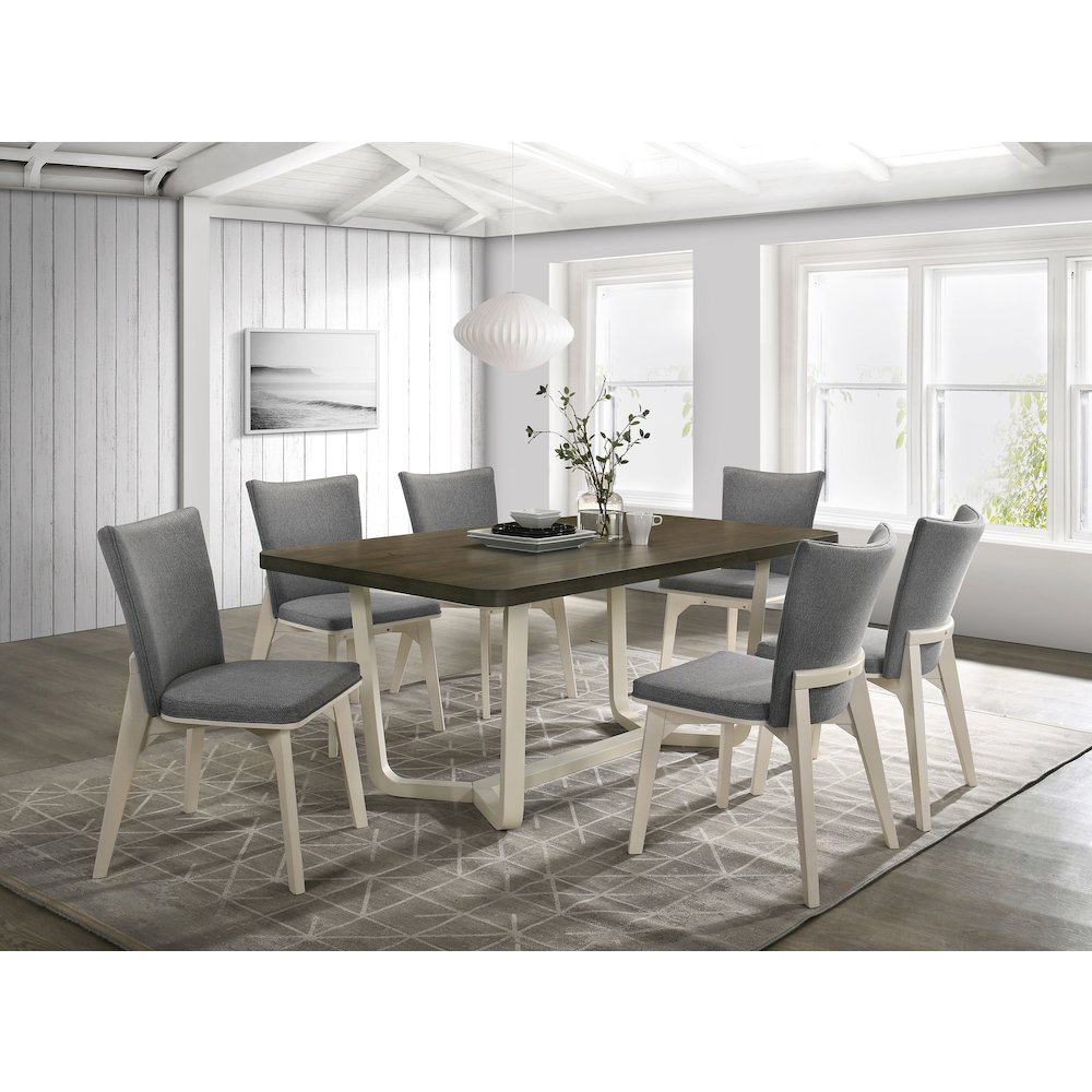 Jean Grey Upholstered Dining Side Chair (Set of 2). Picture 13