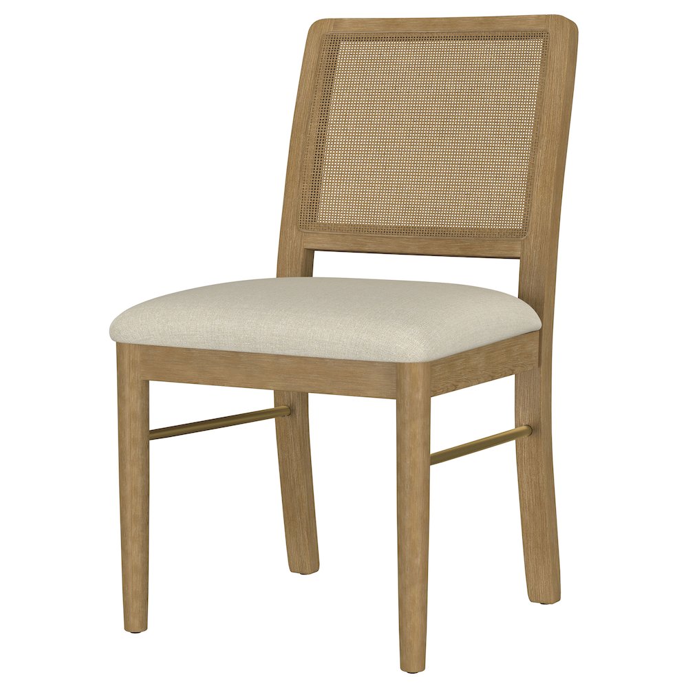 Benson Sand Wash Cane Dining Side Chair (Set of 2). Picture 4