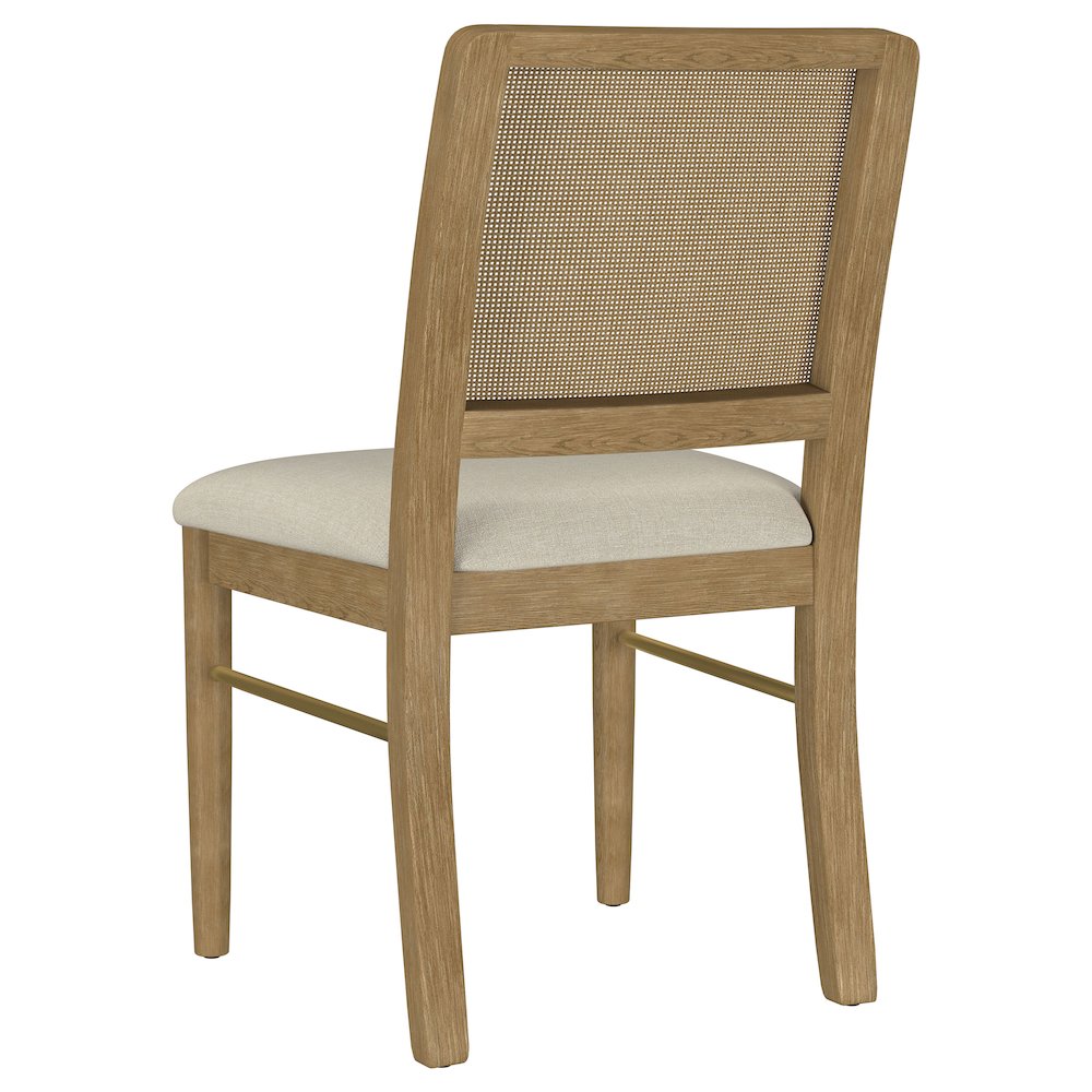 Benson Sand Wash Cane Dining Side Chair (Set of 2). Picture 6