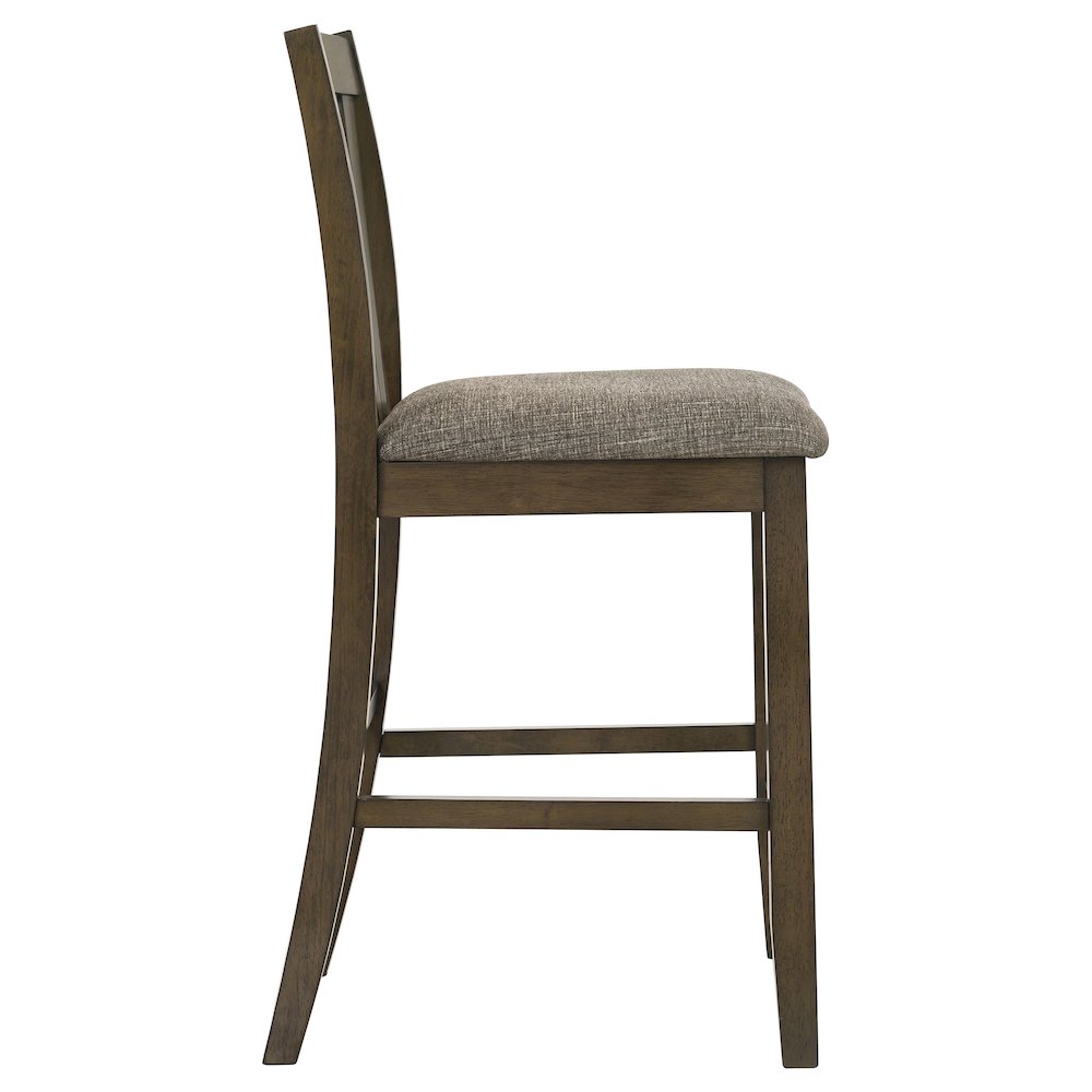 Maxine Brown Upholstered Counter Height Dining Side Chair (Set of 2). Picture 8