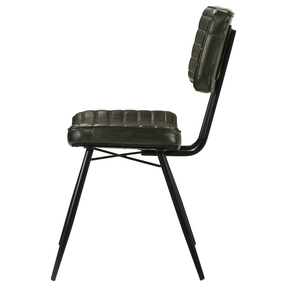 Tufted Padded Cushion Side Chairs (Set of 2). Picture 6