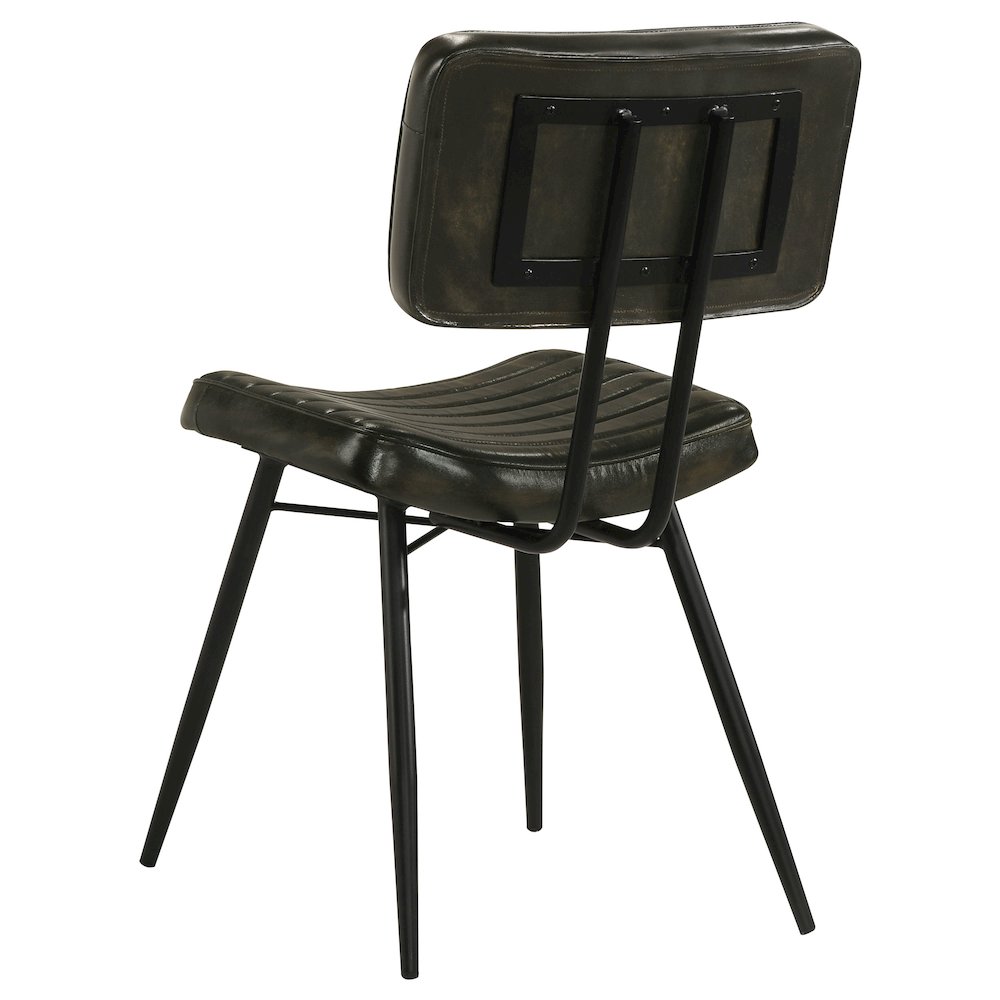 Tufted Padded Cushion Side Chairs (Set of 2). Picture 7