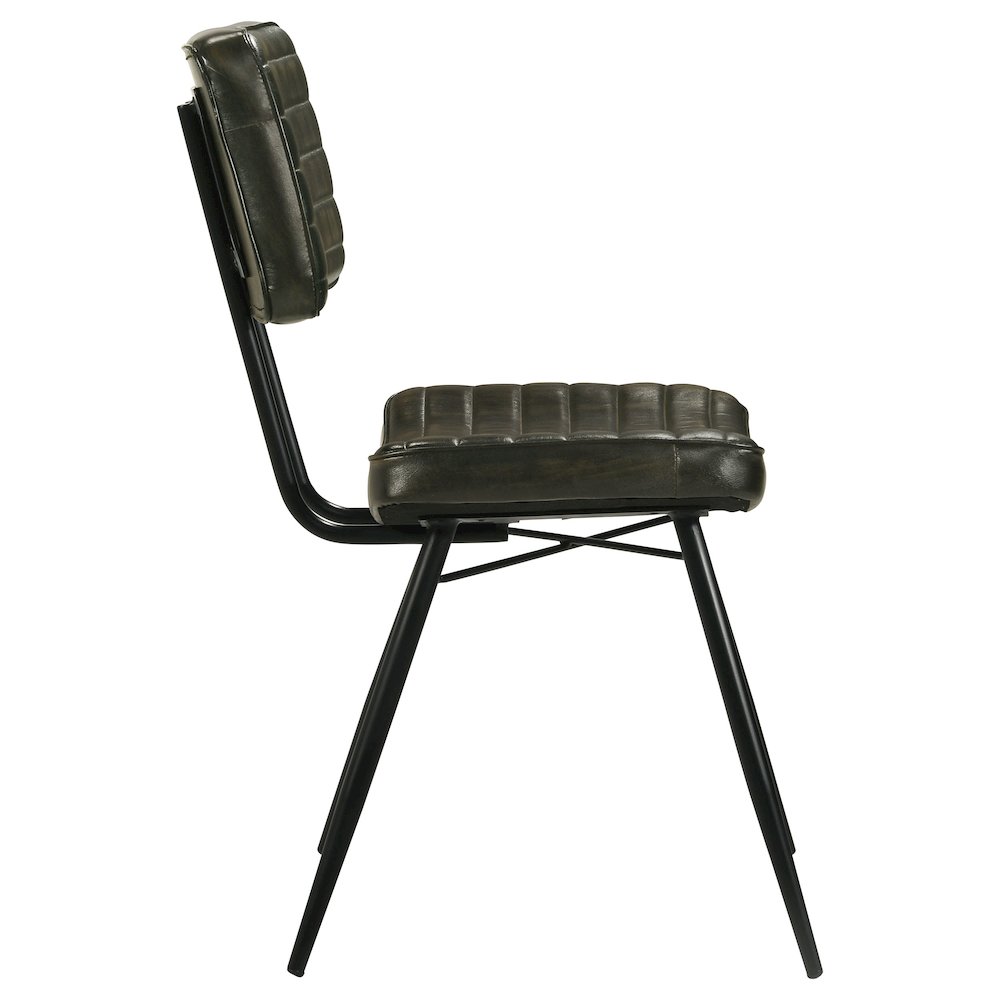 Tufted Padded Cushion Side Chairs (Set of 2). Picture 9