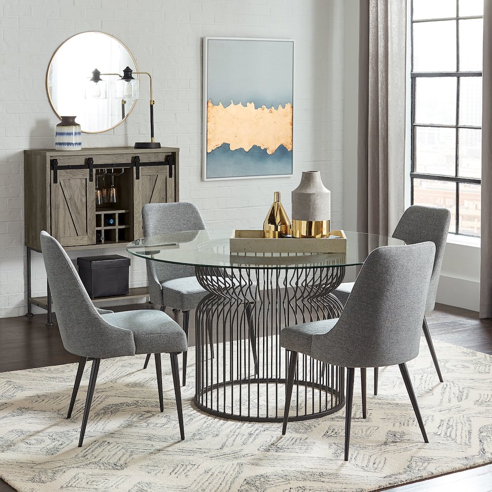 Carrington Simon Mid-century Modern Side Chairs (Set of 2). Picture 13