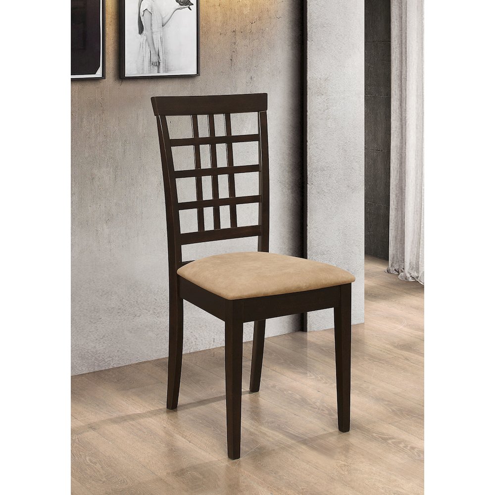 Casual Wood Side Chairs (Set of 2). Picture 2
