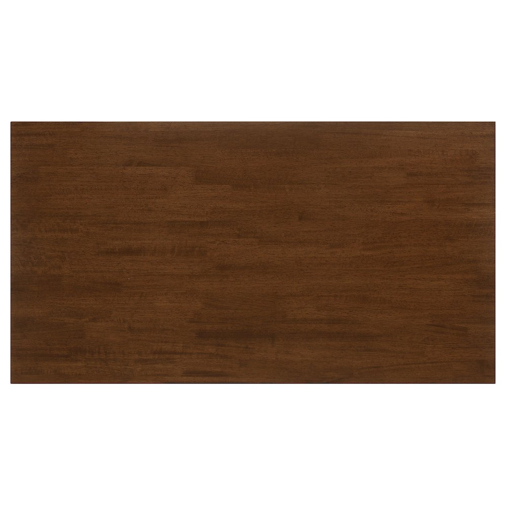 Chestnut and Dark Brown 4-piece Counter Height Dining Set. Picture 13