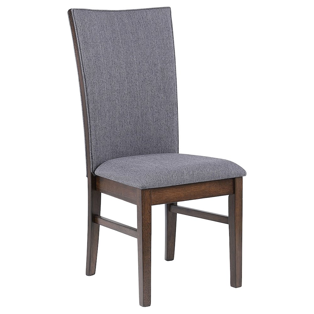 Wawona Grey Upholstered Dining Side Chair Grey (Set of 2). Picture 2