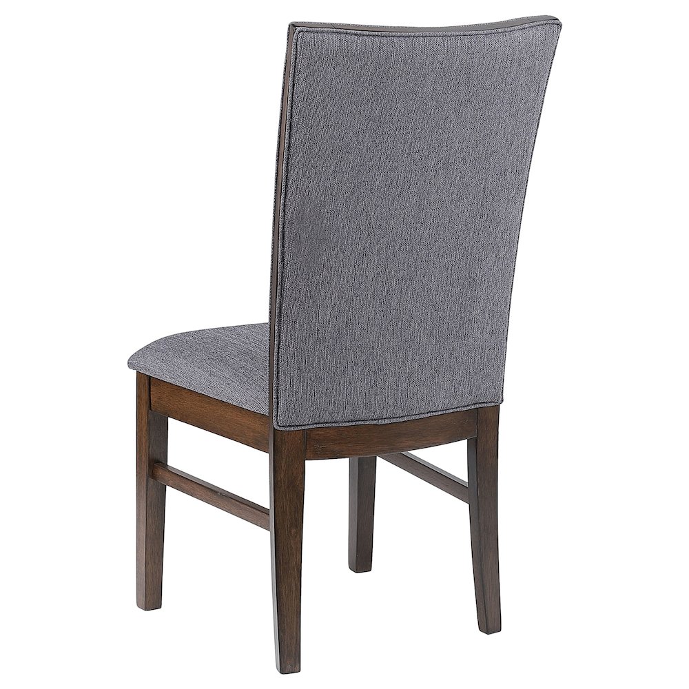 Wawona Grey Upholstered Dining Side Chair Grey (Set of 2). Picture 6