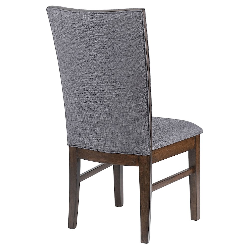 Wawona Grey Upholstered Dining Side Chair Grey (Set of 2). Picture 7