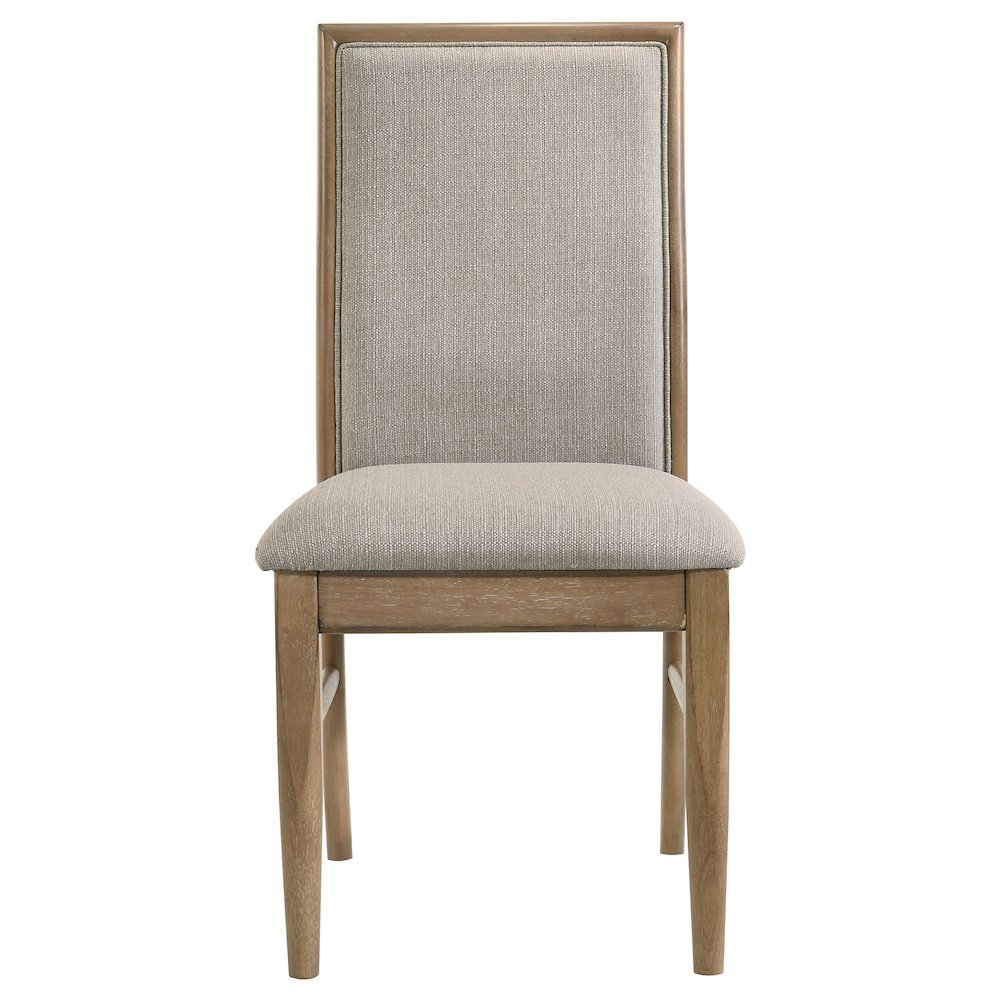 Dreydon Barley Upholstered Dining Side Chair (Set of 2). Picture 3