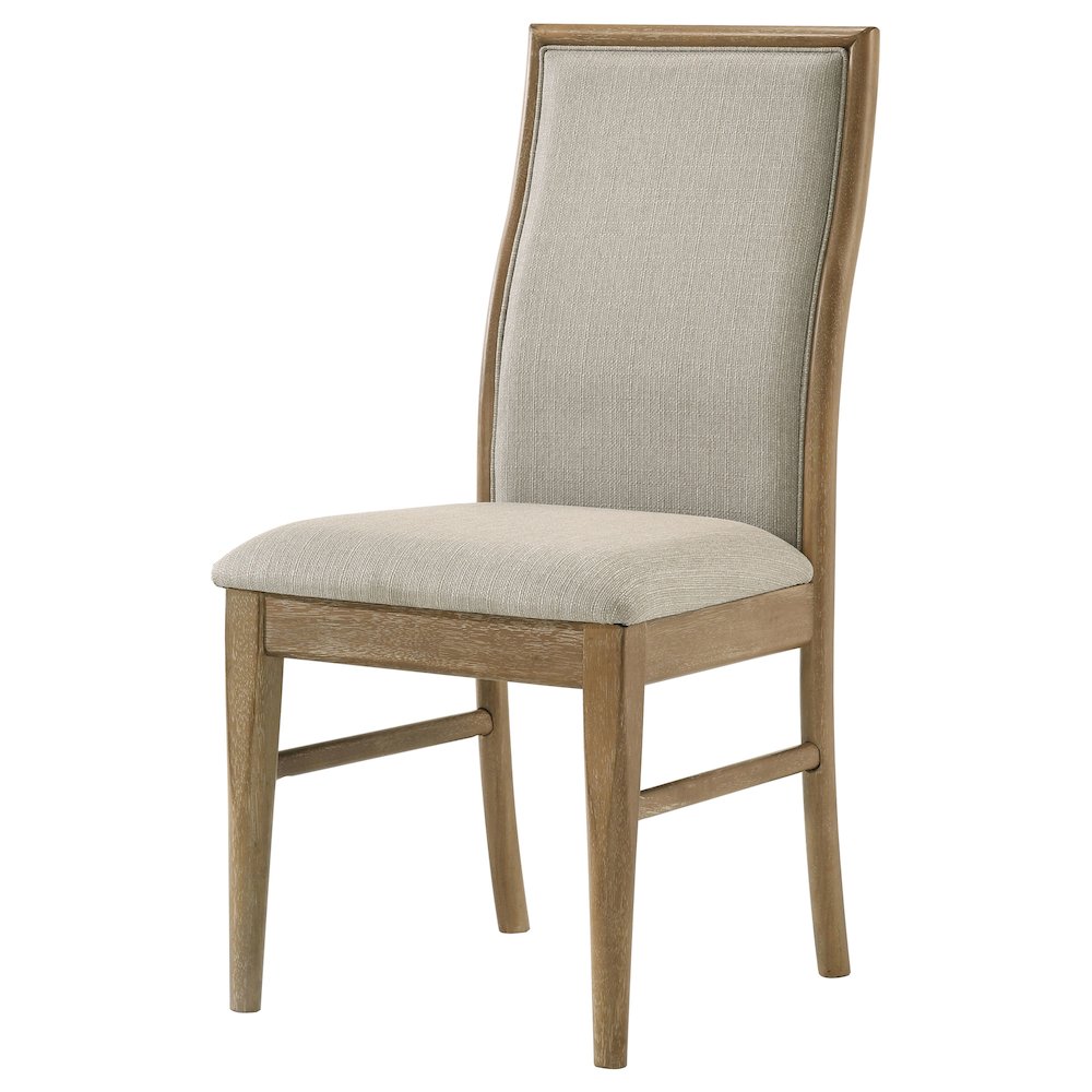 Dreydon Barley Upholstered Dining Side Chair (Set of 2). Picture 4