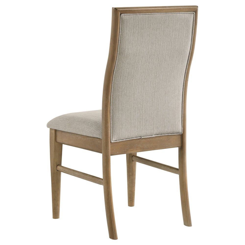 Dreydon Barley Upholstered Dining Side Chair (Set of 2). Picture 6