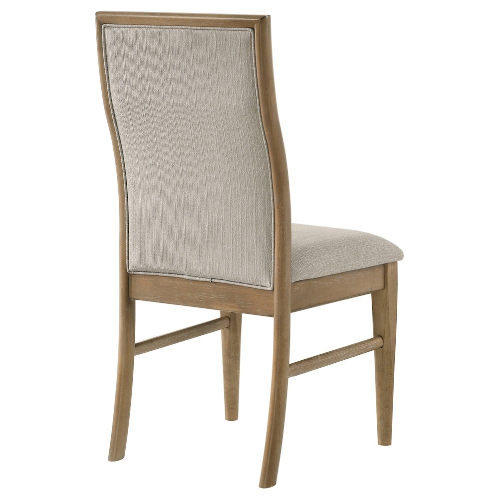 Dreydon Barley Upholstered Dining Side Chair (Set of 2). Picture 7
